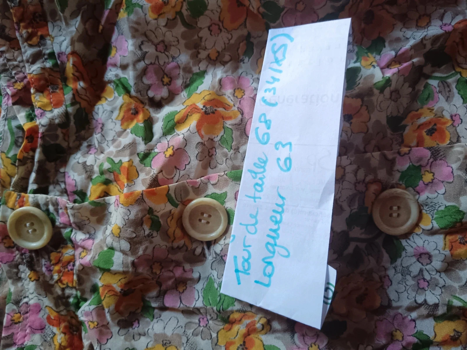 Handmade floral skirt – photo 5